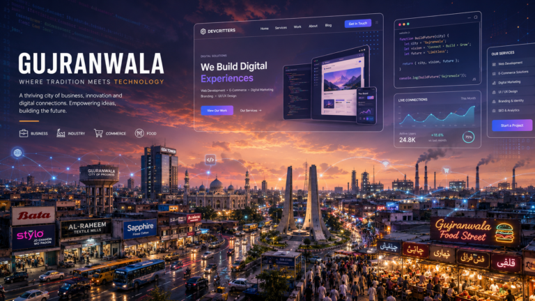 How Gujranwala Businesses Can Build Fast, Modern Websites That Actually Bring Customers